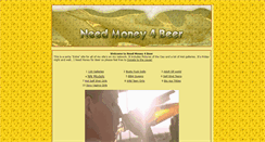 Desktop Screenshot of need-money-4-beer.com