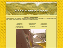 Tablet Screenshot of need-money-4-beer.com